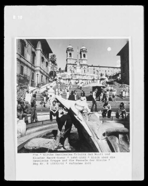 Santissima Trinitá dei Monti & Kloster Sacré-Coeur