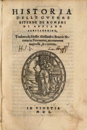 Historia delle guerre esterne de Romani
