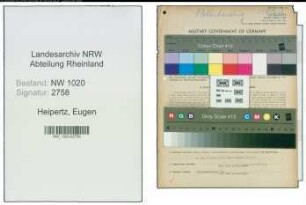 Entnazifizierung Eugen Heipertz , geb. 29.01.1892 (Haendler)