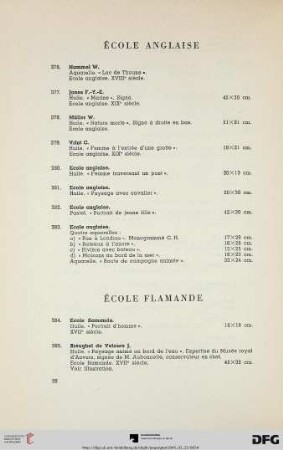 École Flamande (Nr. 384-385)