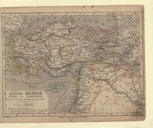 Asia Minor Syria und Armenia zur Zeit der Römischen und Parthischen Herrschaft