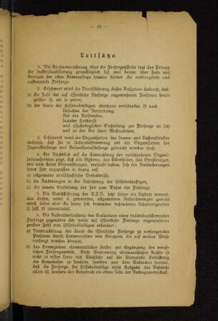 Leitsätze.