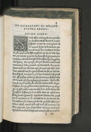 Primo Libro.