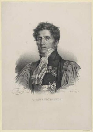 Bildnis des François Chauveau-Lagarde