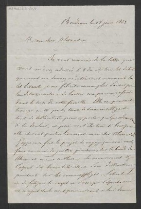 Brief an Alexander Mendelssohn : 15.06.1852