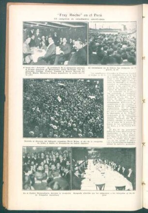 "Fray Mocho" en el Perú : El congreso de estudiantes americanos
