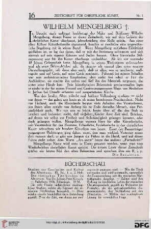 Wilhelm Mengelberg †