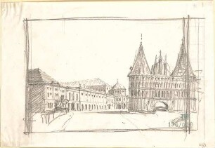 Fischer, Theodor; Lübeck; Kaiser-Wilhelm-Volkshaus - Perspektive
