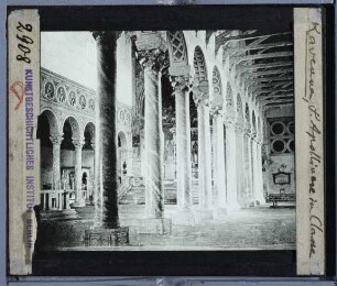 Ravenna, S. Apollinare in Classe : Innenraum (Langhaus)