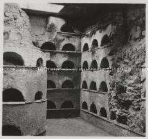 Rom, Via di Porta San Sebastiano, Kolumbarium (Grab der Scipionen)