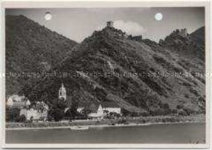 Bad Salzig, Kloster Bornhofen und die "Feindlichen Brüder" Burg Liebenstein und Burg Sterrenberg