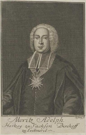 Bildnis von Moritz Adolph, Herzog zu Sachsen-Zeitz-Neustadt