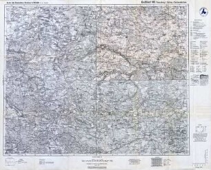 Reichskarte: Großblatt 106 Rosenberg i. Schles.-Tschenstochow