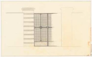 Haus Darré, Berlin-Dahlem Umbau: Gartentor