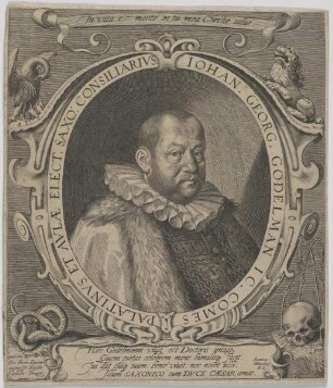 Bildnis des Iohan Georg Gödelman