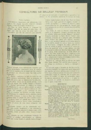 Consultorio de belleza femenina