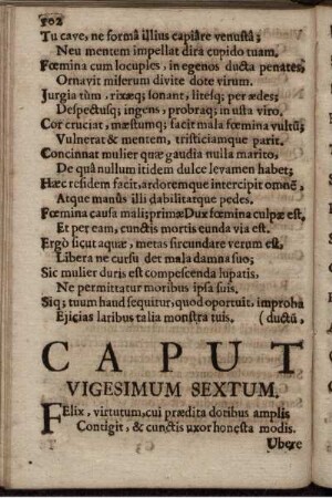 Caput Vigesimum Sextum
