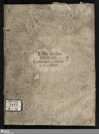 Masses. Excerpts - Mus.2477-E-19 : V (6), Coro, orch