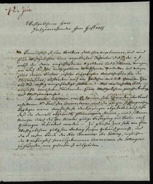 [Brief des Barons von Asch an Heyne vom 12./23.03.1779]