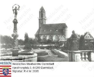 Darmstadt, Pauluskirche und Paulusplatz