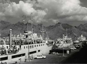 Der Hafen von Santa Cruz, Teneriffa