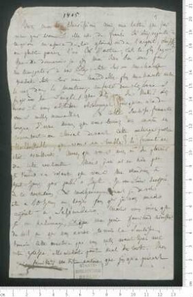 Brief von Paul Erman an Adelbert von Chamisso