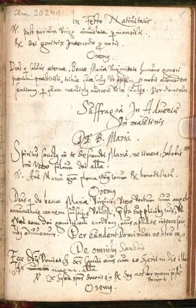 Gebete - BSB Clm 30241