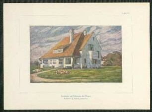 Landhaus auf Hiddensee bei Rügen