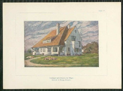 Landhaus auf Hiddensee bei Rügen