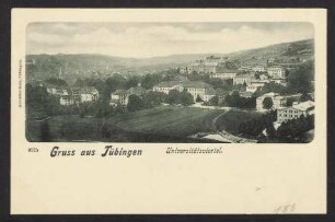 183, Gruss aus Tübingen. Universitätsviertel.