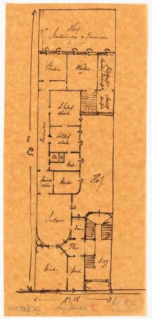 Wohnhaus Voßstraße, Berlin-Mitte: Grundriss