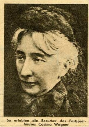Wagner, Cosima
