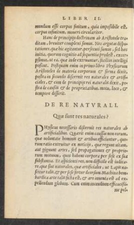 De Re Naturali.