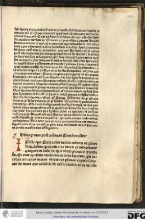 Dominica prima post octavas penthecostes.