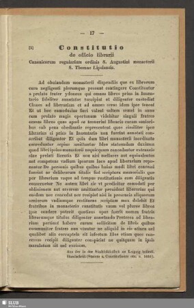 Constitutio