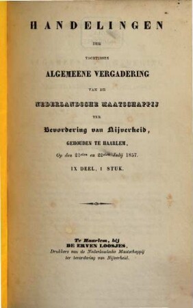 Tijdschrift ter bevordering van nijverheid. 20,2. 1857 = Reeks 2, Deel 5