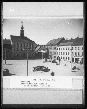 Marktplatz, Radeberg (Kreis Dresden)