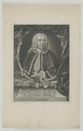Bildnis des Ioan. Fridericvs Crellivs