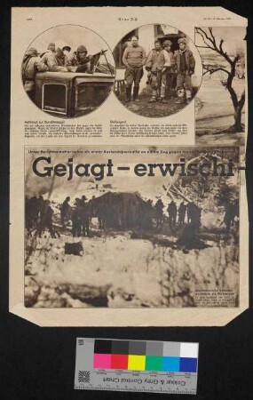 Zeitungsausschnitt zur S.M.H. Möwe