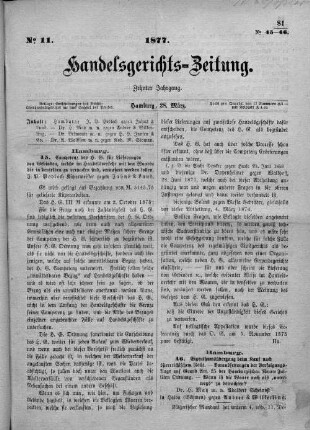 No. 11. 28. März 1877