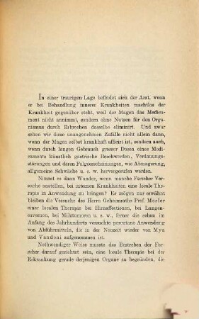 Beitrag zur lokalen Therapie der Leberkrankheiten : Inaug. Diss.