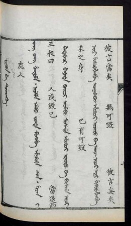 Niyalma be tuwarangge = 處人