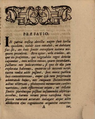 Dissertatio Botanica De Peloria