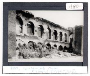Rom: Aurelianische Stadtmauer