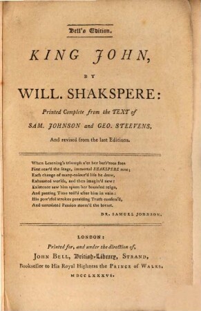 King John