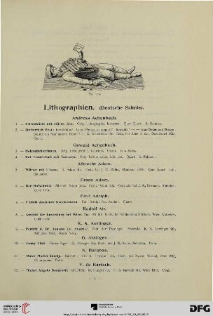 Lithographien (Nr. 1-398)