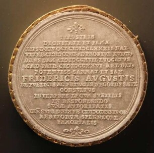 Widmung auf Michael Heinrich Gribner (Revers)