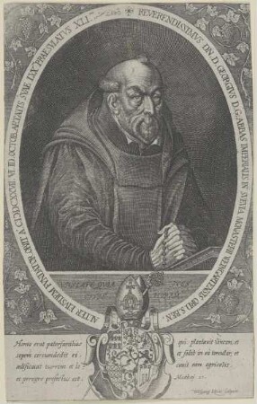 Bildnis des Georgivs, Abbas Weingartensis