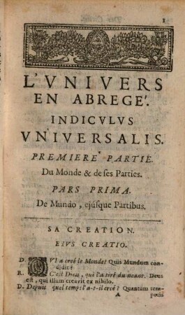 Indiculus universalis