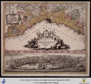 Lo stato della Repubblica di Genova.